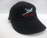 Moncton Flight Centre Hat Airplane MFC Black Strapback Baseball Cap - $19.99