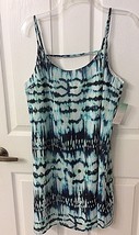Decree Strappy Back Round Neck Sleeveless Fully Lined Dress Juniors Sz L NWT - £14.03 GBP