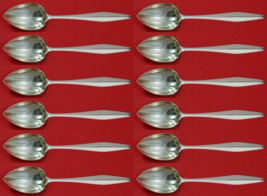 Diamond by Reed and Barton Sterling Grapefruit Spoon Custom Set 12pcs Fluted - €912,98 EUR