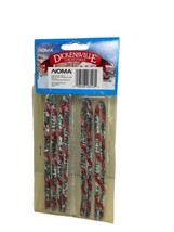Dickensville Collectables Ribbon Wrapped Christmas 4 12 inch Garland Pac... - £6.37 GBP