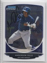 Anderson Feliz signed Autographed Card 2013 Bowman Chrome Prospects - £7.29 GBP