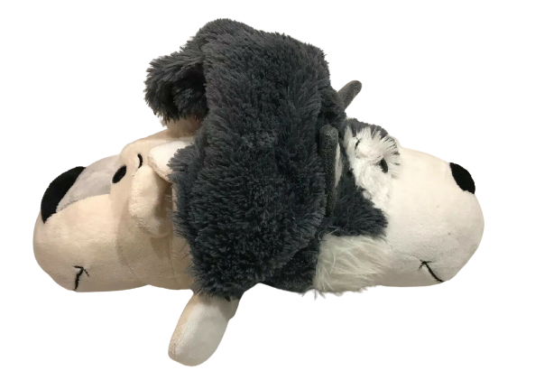 Jay Play Flip A Zoo Asher Husky Poppi Polar Bear 2 in 1 Stuffed Animal 85890 - $22.01