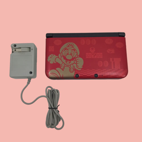 Primary image for Nintendo 3DS XL Red Super Mario Bros 2 Handheld Gaming Console SPR-001 #MP2499