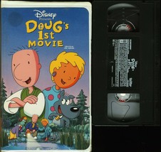 Doug&#39;s First Movie Vhs Disney Video Clamshell Case Tested - £7.95 GBP