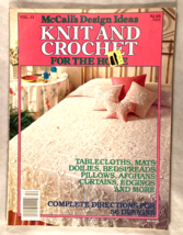 McCall&#39;s Design Ideas:  Knit and Crochet For The Home, Vol. 12 - $5.00