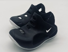 NEW Nike Sunray Protect 3 Black White Sandals DH9465-001 Toddlers Size 5C - £23.34 GBP