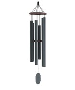 SERENITY WIND CHIME ~  48 inch Amish Handmade in USA, WEATHERED BRONZE - $217.97