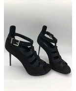 Donald Pliner Black Slip On Stretch High Heel Pumps Shoes Women&#39;s 6.5 M - £22.44 GBP