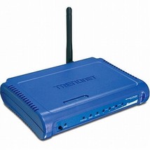  TRENDnet 54 Mbps Wireless G Broadband Router TEW-432BRP (Blue) - £14.80 GBP
