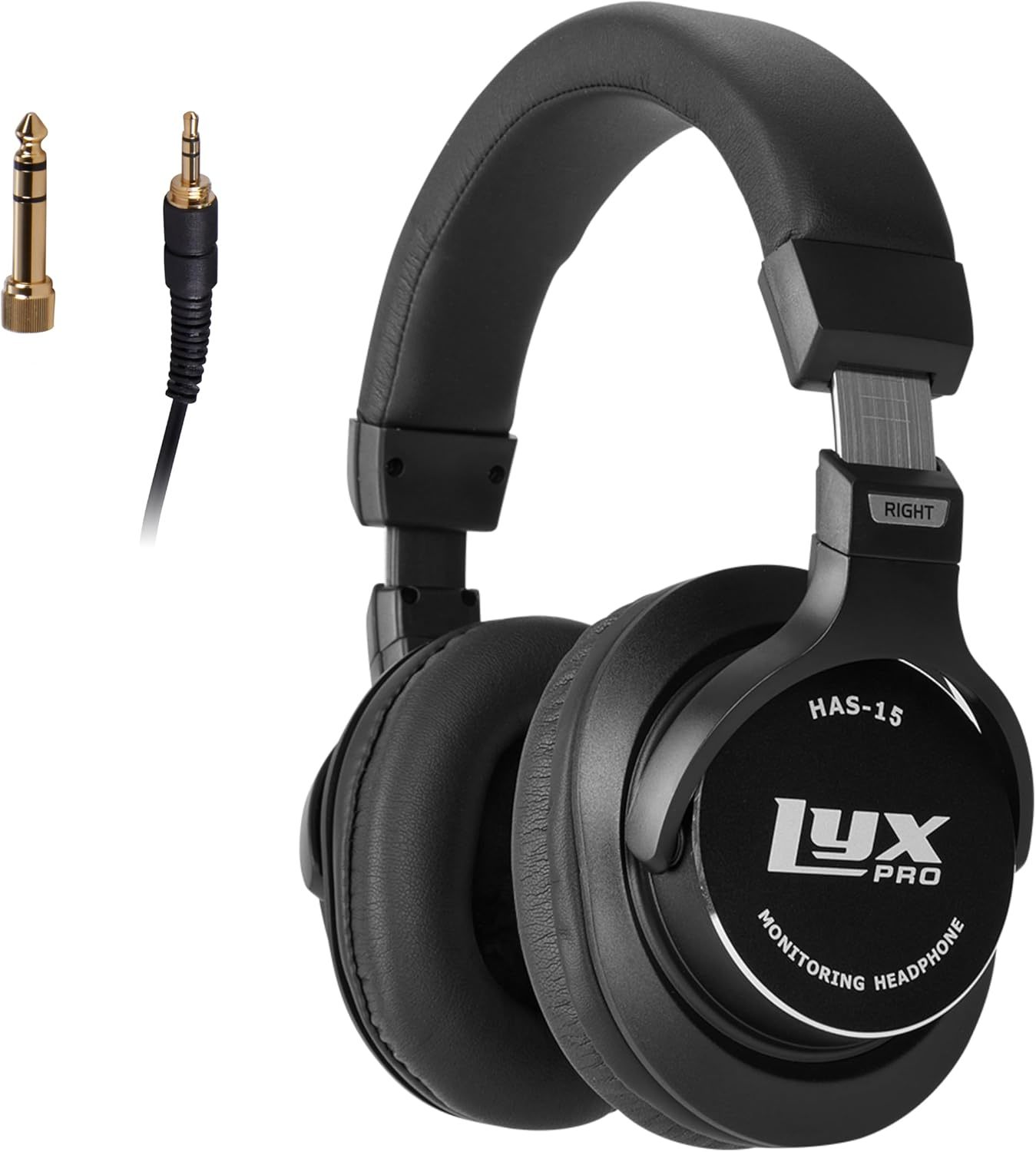 Lyxpro Has-15 Studio Headphones Closed-Back Over The Ear, Music Listening  			