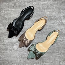Summer 2021 New European and American Baotou A- line Sandals Women&#39;s Flat-Heeled - £39.91 GBP