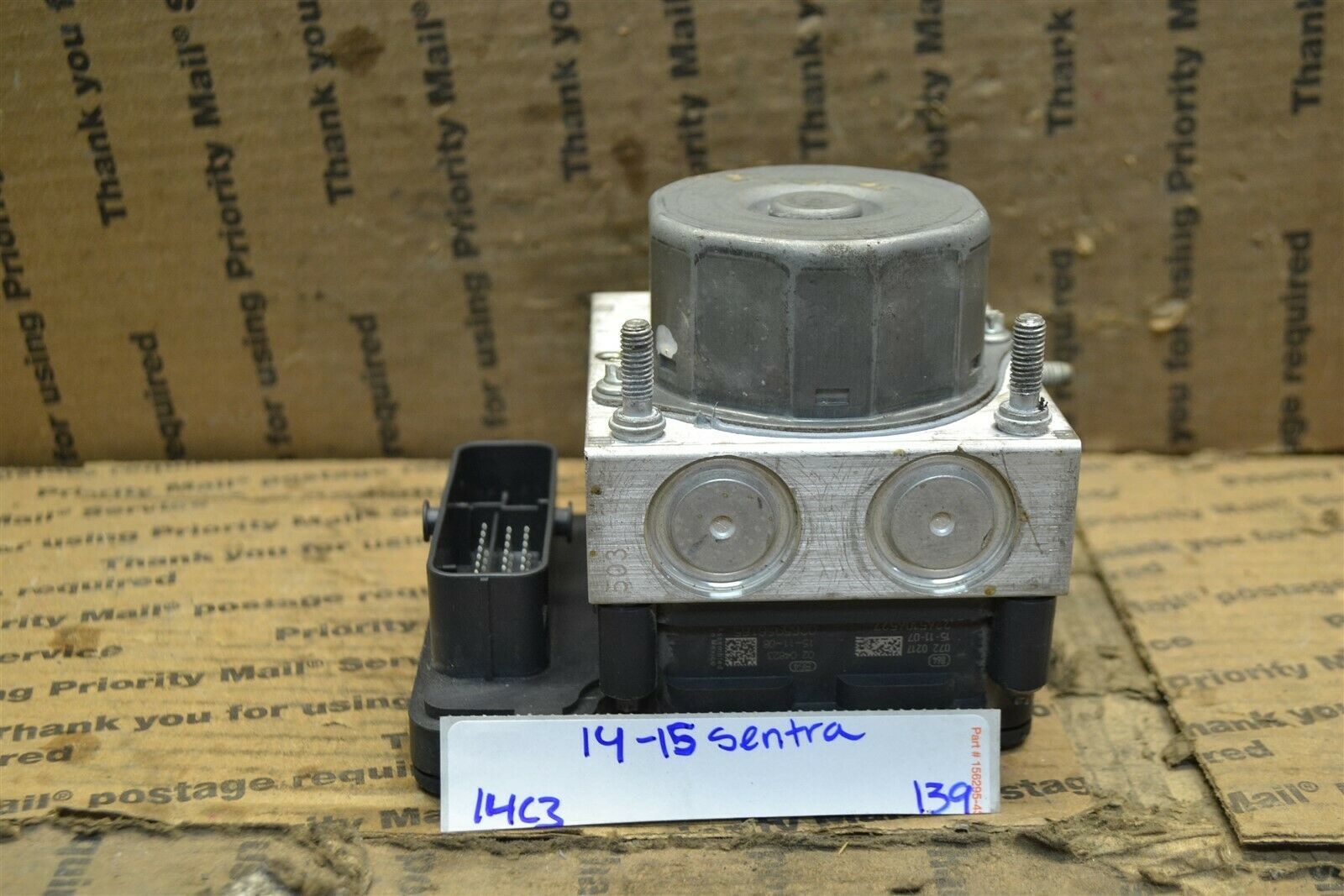 14-15 Nissan Sentra ABS Pump Control OEM Module 476609AN0A 139-14c3 - $5.99