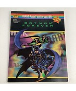 Batman Forever Giant Paint with Water Golden Books Easy Tear Out Pages V... - $27.01 CAD