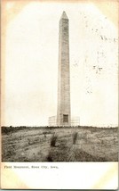 Vtg Postcard 1909 Floyd Monument Sioux City Iowa IA - £4.22 GBP