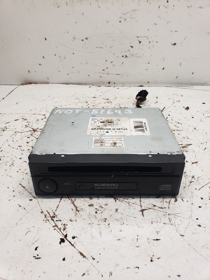 Audio Equipment Radio CD Player Single 1 Din In Dash Fits 00-03 LEGACY 1... - $38.61