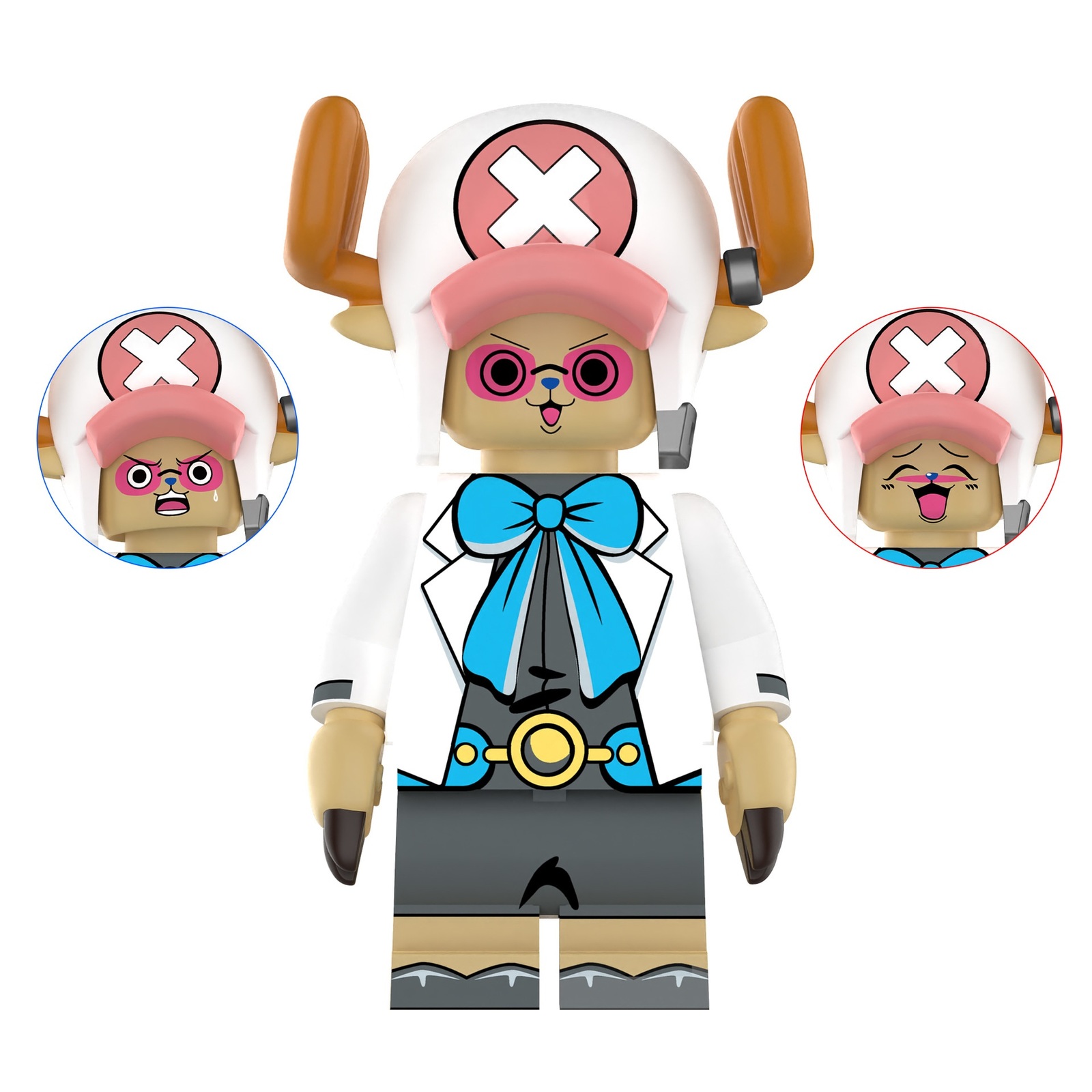 Doctor Tony Tony Chopper One Piece Film Gold Lego Compatible Minifigure Toys