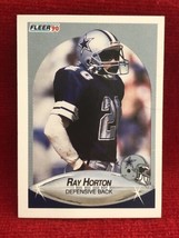 Ray Horton DB Dallas Cowboys Fleer 1990 #388 - £3.11 GBP