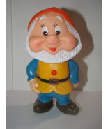 WALT DISNEY - 7 DWARFS - SQUEAKY TOY - HAPPY (5&quot; Figure) - £11.21 GBP