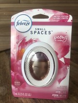 Febreze Small Spaces Peony &amp; Cedar Limited Edition .25 Oz NEW NIB DISCON... - £13.39 GBP