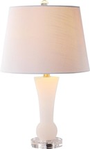 JONATHAN Y JYL5021A Eliza 23&quot; Alabaster LED Glam Transitional Table Desk Lamp - £96.57 GBP