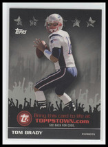 2009 Topps #TTT17 Tom Brady ToppsTown Silver - £1.49 GBP