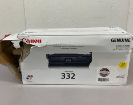 Genuine OEM Canon 332  Laser Printer Toner Cartridge LBP7780C YELLOW Dam... - $279.88 MXN
