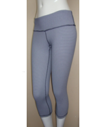 Lululemon Plaid Cropped Leggings Size 6 - €25,79 EUR