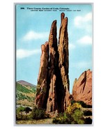 Lot of 6 Garden of the Gods Colorado Springs  CO UNP DB Postcards W22 - $112.12 MXN