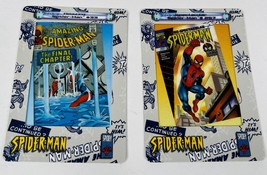 SPIDERMAN FILMCARDZ 2002 Spider-Man Costume Sub-set Armored, Black Symbiote - $29.76