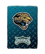 JACKSONVILLE JAGUARS NEW NFL TEAM SOFT WARM THROW BED BLANKET TWIN 60x80... - $52.95