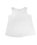 Women Top Style &amp; Co Women White Plus Size Cotton Sleeveless Tunic Size ... - $280.64 MXN