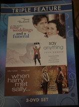 Four Weddings and a Funeral / Say Anything / When Harry Met Sally - VERY GOOD - £3.14 GBP