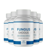 (5 Pack) Fungus Exodus Pills Supports Strong Healthy Natural Nails 300 Capsules - $109.99