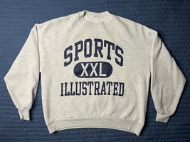 Vintage Sports Illustrated Sweatshirt Men’s XL Gray Crew Neck Large Graphic - $35.11 CAD