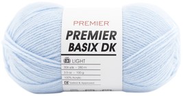 Premier Yarns Basix DK Yarn-Powder Blue - £14.72 GBP