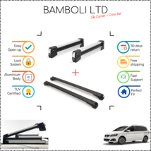 Bamboli 29.5&quot; Ski Carrier &amp; Black Cross Bar Set For Seat Alhambra 10-Up 4 pcs - $217.08