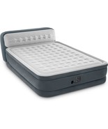 Intex 64447Ed Dura-Beam Deluxe Ultra Plush Air Mattress With Headboard: - $112.99