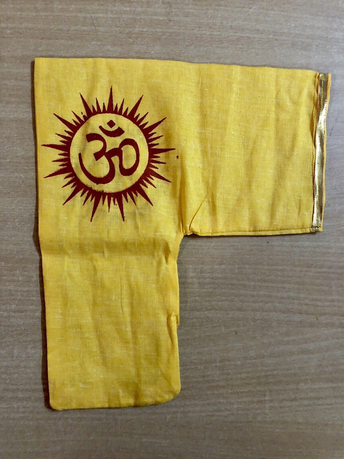 Traditional L Shape Gomukhi Gomukh Jaap Japa Prayer Bag- Rosary Prayer B... - $10.77