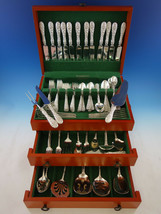 Rose by Stieff Sterling Silver Flatware Set for 12 Service 118 pieces - £6,150.06 GBP
