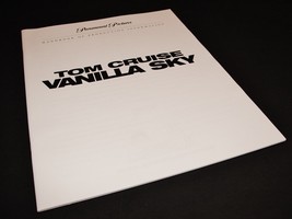 2001 Movie VANILLA SKY Press Kit Production Notes Tom Cruise Penelope Cruz - £13.28 GBP