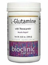 Bioclinic Naturals L-Glutamine with Theracurmin Powder, 10.8 oz. - £32.73 GBP