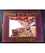 Heart Of The Rockies Colorado Souvenir Photos Book Denver And Rio Grande Rail - $30.99