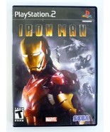 Iron Man Authentic Sony PlayStation 2 PS2 Game 2008 - £2.35 GBP