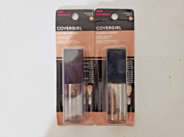 CoverGirl Exhibitionist Liquid Glitter Eyeshadow Flashing Lights 0.13Oz Set Of 2 - £11.62 GBP