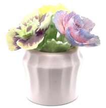 Royal Adderley Floral Bouquet Flower Vase Made in England Bone China 2.5&quot; - $49.00