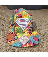 Official Superman Baseball Cap Hat DC Comics Design Snapback Embroidered - £7.85 GBP