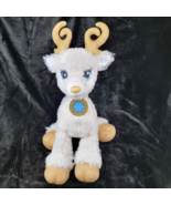 Build a Bear Glisten Reindeer 16&quot; Plush Christmas Lighted Antlers Gold A... - £8.85 GBP