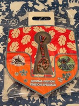 New Disney Lilo &amp; Stitch 20th Anniversary Collectible Key Pin – Special Edition - £23.37 GBP