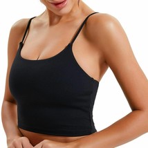 Women&#39;s Yoga Tank Tops Padded Sports Bra Workout Fitness Running, Size M... - £9.30 GBP