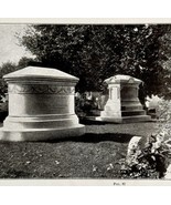 Grave Memorial Tombstone Architecture 1899 Victorian Art &amp; Design DWKK23 - $459.19 MXN